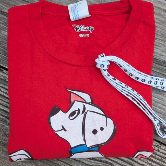 Disney's 101 Dalmatian T-Shirt Size 3XL and Dalmatian Shoe Laces Bundle of 2 - Picture 8 of 10